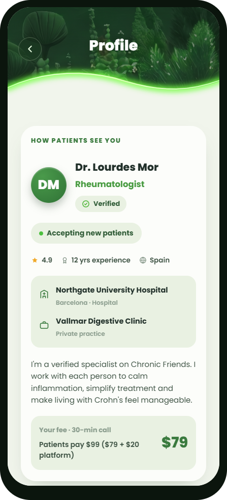 Your verified directory profile